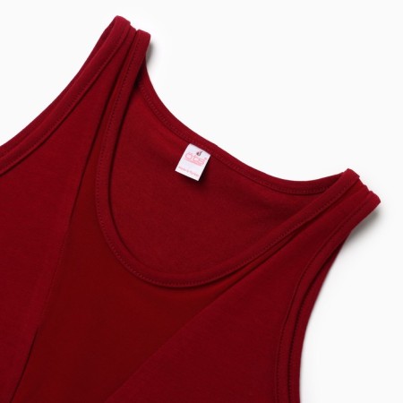 Top female, burgundy color, size 46 (l)-1