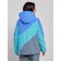 Ski jacket female winter, size 58, blue color