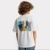 T-shirt for a boy, color gray ice, height 104-110 cm