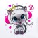 Cotle "kitten in headphones"