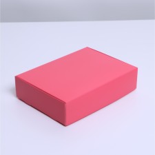 Gift folding box, packaging, Fuchsia, 21 x 15 x 5 cm