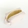 Cosmetic bag with zipper, dairy color