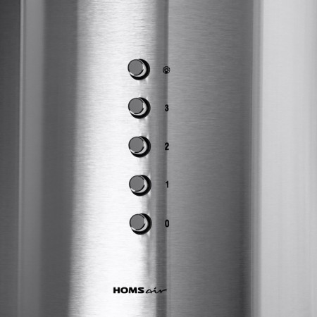 Hax Homsair Fly 1000SD 39, designer, 1000 m3/h, 3 speeds, 38 cm, silver-1