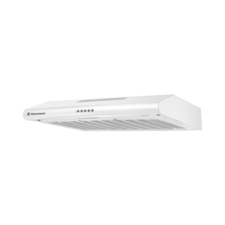 Hebermann HBUH 50.1 W kitchen hood, flat, 440 m³/h, 3 speeds, white