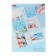 A4 notebook, 80 sheets, ruler, "bright emotions", cover of shallow cardboard, selective matte varnish, block 65 g/m2, 3v mix