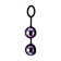 Toyfa A-Toys vaginal balls, abs plastic, purple color, d = 3.1 cm