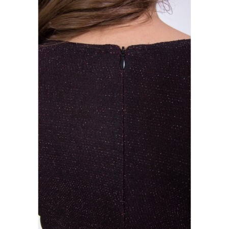 Female dress, size 44, purple color-7