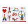 Constructor Training "Crosses", 35 parts