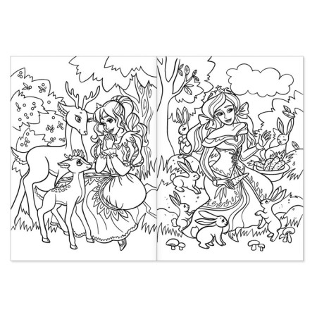 Coloring "Magic Kingdom", 16 p., A4 format-1