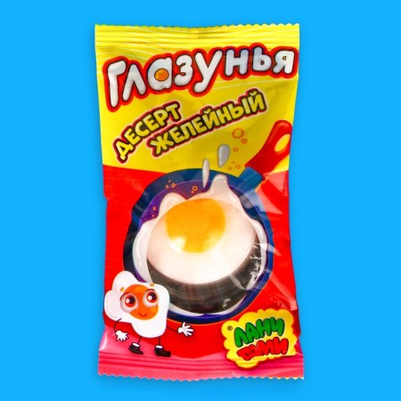 Jelly -shaped dessert "Glazunia", 25 g-1