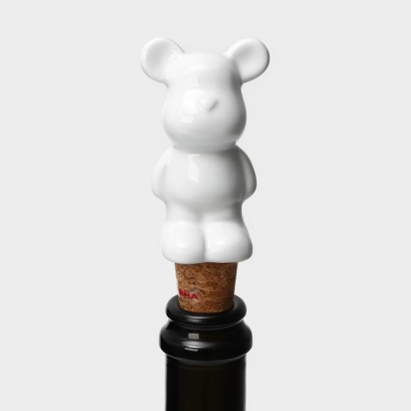 The plug for the bottle of the share "Stylish Bear", 3.5 × 3.5 × 10 cm-3