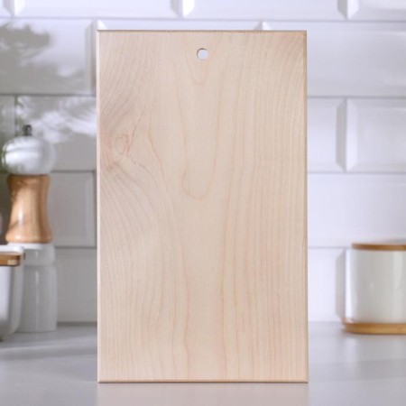 Board and serving board, birch 30x18x1.5 cm