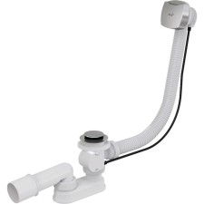 ALCAPLAST A51CR bath siphon, automatic set, length 57 cm, chrome