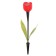 Garden lamp on the solar battery "Tulip", 6 × 38 × 6 cm, 1 LED, glow white