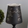 Aroma lace with backlight "Flower" E14 40W +RGB black 12.5x12.5x23 cm