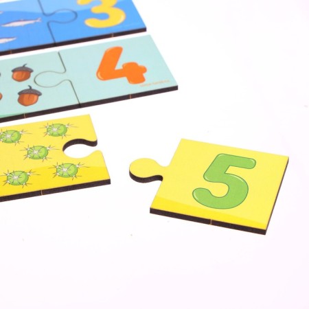 Puzzles "Account and logic for kids"-5