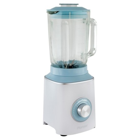 Stationary blender Pioneer SB143, 600 W, 1.5 l, white with mint-4