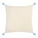 Decorative pillowcase "Ethel" BOHO, 45x45 cm, milk color, 100% cotton