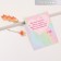 Hair hairpins "Princess" Orange stars, 8.5 x 11 cm