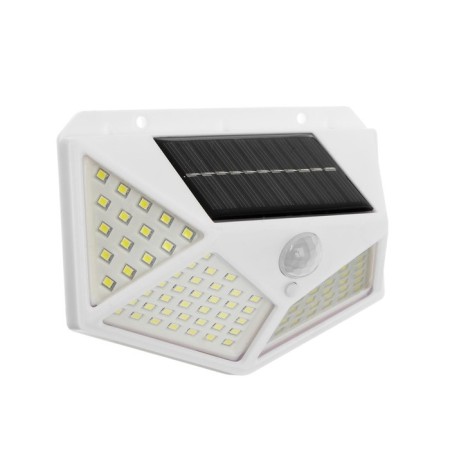 Garden lamp on a sunny battery, invoice, 13 × 9.5 × 5.5 cm, 100 LED, white glow-1