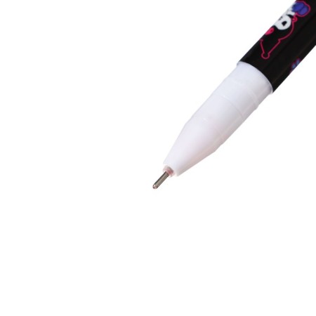 A set of gel pens 6 colors Kuromi, a needle node 0.5 mm, with erased ink-4