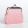Women's wallet on the farmar, pink color