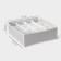 Organizer for linen 16 cells LadOM, 32x32x12 cm, beige color