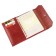 Cover for a passport on a button, 5 pockets, ruby ​​convert