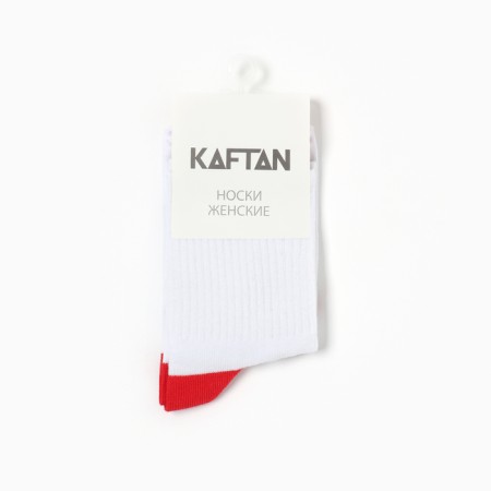 Socks "wine" p. 36-40 (23-25 ​​cm), white-2