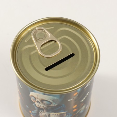 Pigging bank Metal "It's time to start saving"-4