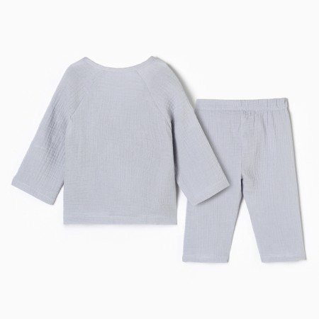 Cost Kroshka I'm Muslin, 80-86, light gray-5
