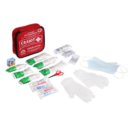 Automobile first -aid kit "Salute" Composition 2024, by order 1080n, soft case-4