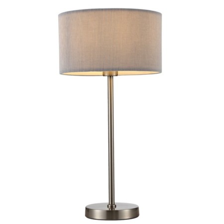Mallorca table lamp, 1x40W E27, silver color-1