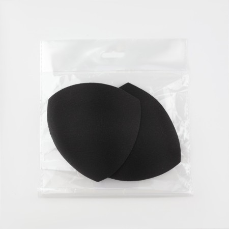 Cups for the bra “triangle”, euro 70-75, pair, black color-4