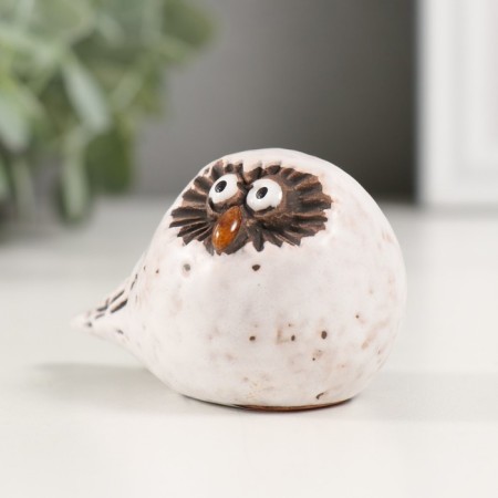 Souvenir Ceramics "White Council" 4.2x6x4.2 cm-3