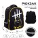 Backpack school Calligrata "Mysterious", 39 x 30 x 14 cm