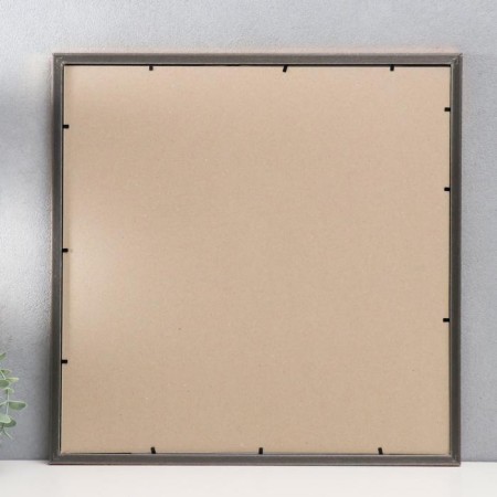 Photo frame plastic 45x45 cm, aged gold (plastic screen)-2