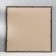 Photo frame plastic 45x45 cm, aged gold (plastic screen)