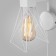 Wall lamp EUROSVET TRAPPOLA 70107/1, E27, 1x60W, 120x190x190 mm, white color