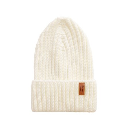 Hat for girls, size 54-56 cm, milk color-1