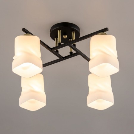 Lamp Citilux "Jerome" CL129245, 49x49x26 cm, 4x75W, E27, Black Color Black-6