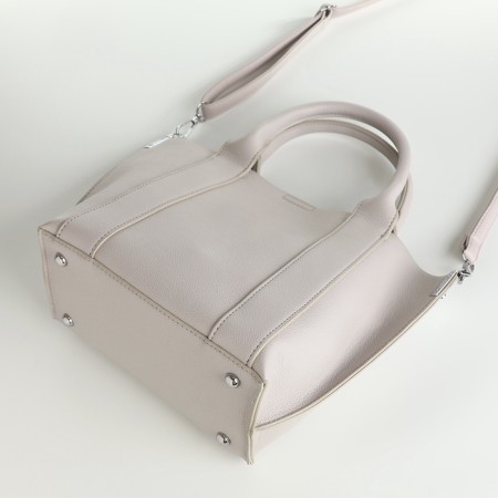 Bag Women's Tout with zipper, gray color-6