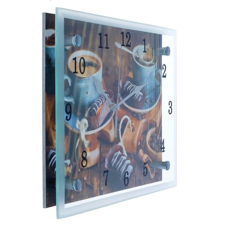 Carty clock, series: kitchen, "coffee and sweets", 20x25 cm-7