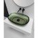 ABBER KRISTALL AT2805Vesuvian, invoice, 600x400x155 mm, transparent, olive