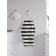 Apron kitchen with a photocrint "strips with hearts", adjustable, size OS