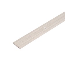 Threshold with a 25x900 mm mounting channel, gray ash