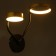 Bra 2292/2 LED 30W 3000-6000K black and gold 34x33x20.5 cm