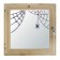 Window 90x90 cm, "spider", single -chamber double -glazed window, needles