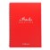 Notebook A5, 80 sheets, a cage on a spiral, Erichkrause, Classic Words, Red, Plastic Cover