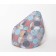 The hand-bag "GROUSH" is a large diameter 90 cm, height 135 cm, print Rings